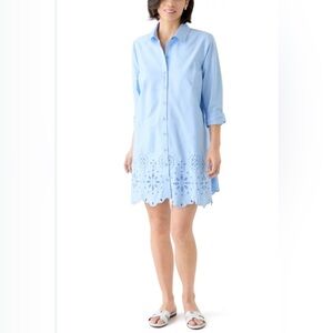 Crown & Ivy Light Blue Shirt Dress